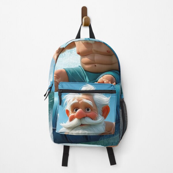 Item preview, Old Man riding a tube surfing designed and sold by Colin Bentham.