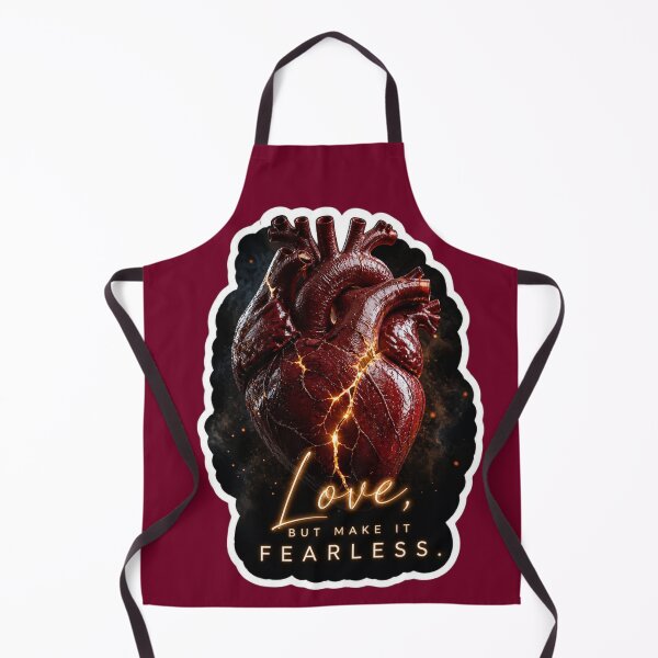 Item preview, Love But Make It Fearless - Anatomical Kintsugi Heart Sticker designed and sold by Scro-Ciob-Shop.
