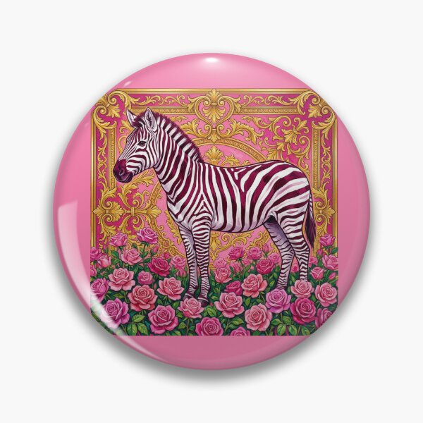 Item preview, Burgundy Zebra & Hot Pink Baroque designed and sold by DesignsByPrnces.
