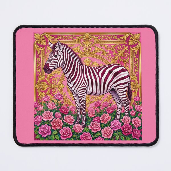 Item preview, Burgundy Zebra & Hot Pink Baroque designed and sold by DesignsByPrnces.