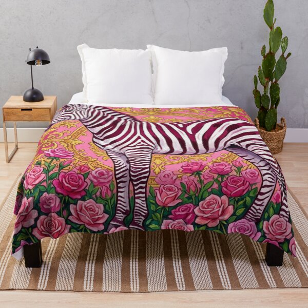 Item preview, Burgundy Zebra & Hot Pink Baroque designed and sold by DesignsByPrnces.