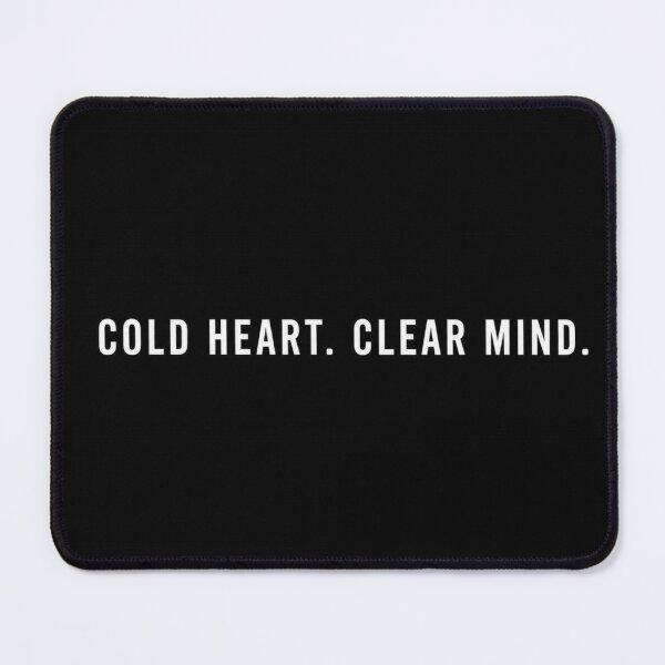 Item preview, Cold Heart, Clear Mind Philosophy designed and sold by _Stickora_.