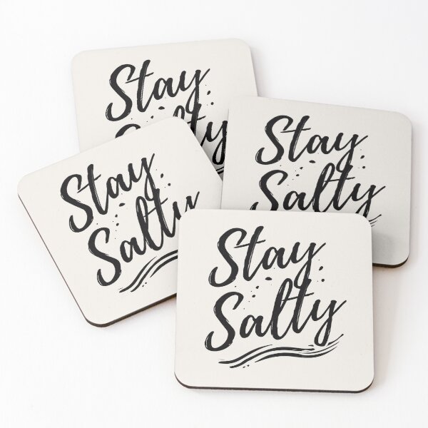 Item preview, Stay Salty Sassy Beach Quote Gift for Her Birthday designed and sold by PixelQ.