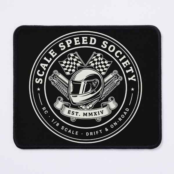 Item preview, Scale Speed Society - RC Racing Vintage Helmet Retro designed and sold by No Excuses Supply.