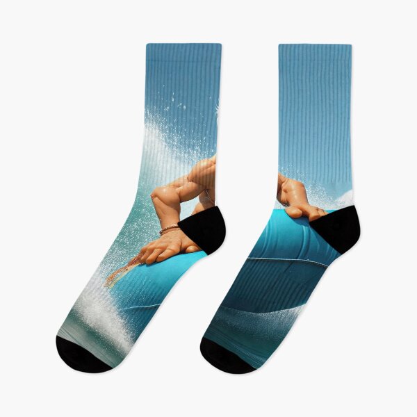 Item preview, Old Man riding a tube surfing designed and sold by Colin Bentham.