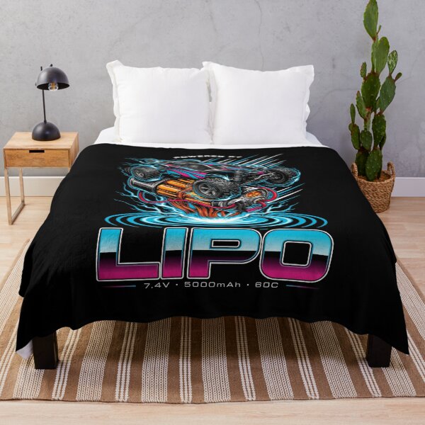 Item preview, Powered by LiPo - RC Racing Vintage Retro designed and sold by No Excuses Supply.