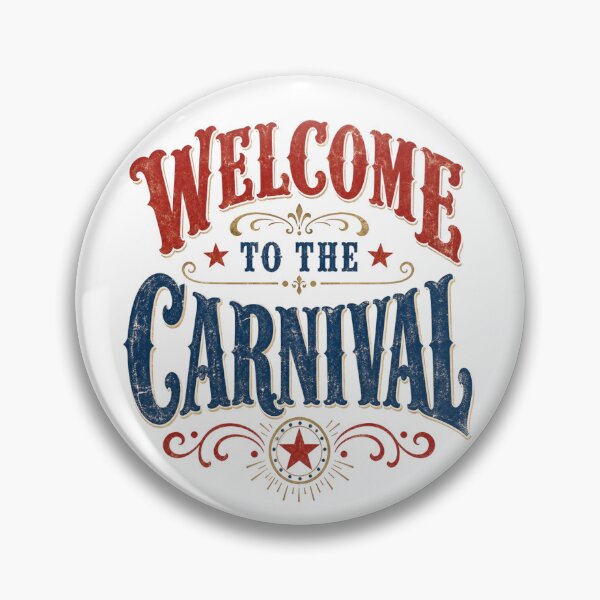 Item preview, Welcome to the Carnival – Vintage Distressed Typography Poster designed and sold by Jandedan.