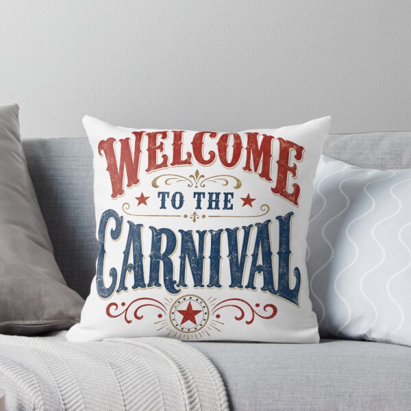 Item preview, Welcome to the Carnival – Vintage Distressed Typography Poster designed and sold by Jandedan.