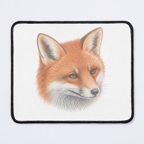 Item preview, Portrait of a red fox designed and sold by JOANNASKAH.