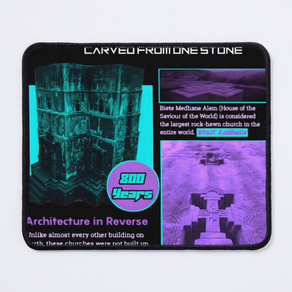 Item preview, Lalibela Ethiopia Cyberpunk designed and sold by Encolabrationsh.