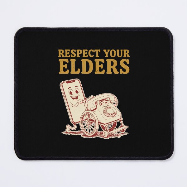 Item preview, Respect Your Elders - Funny Rotary Phone Smartphone designed and sold by DONT ASK CLUB.