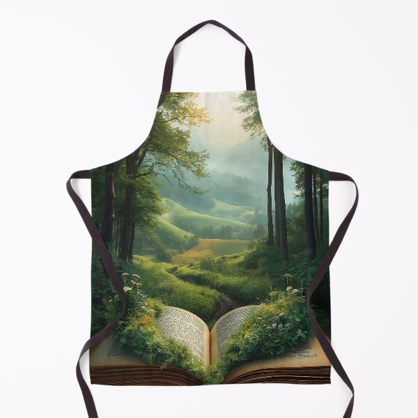 Item preview, Enchanted Forest Emerging from an Open Storybook Scene designed and sold by Evergreen Horizon Works.