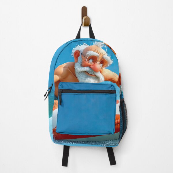 Item preview, Old Man riding a tube surfing designed and sold by Colin Bentham.
