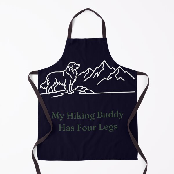 Item preview, Australian Shepherd Hiking Buddy Minimalist Mountain designed and sold by SW Shop.