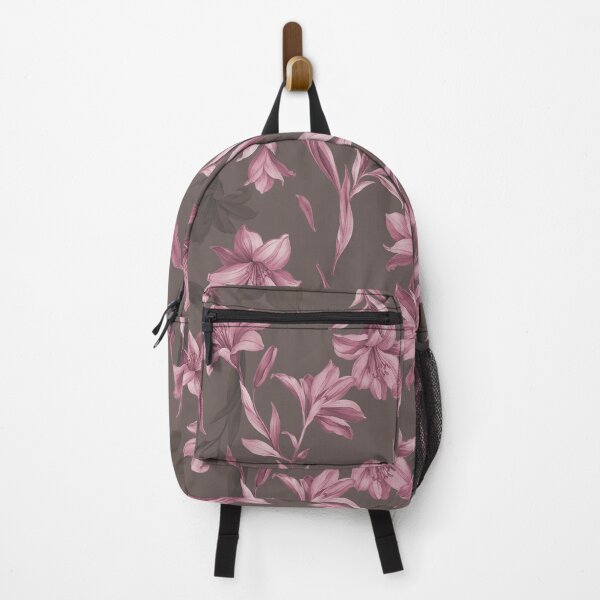 Item preview, Estampado de lirio malva empolvado designed and sold by imaniko.