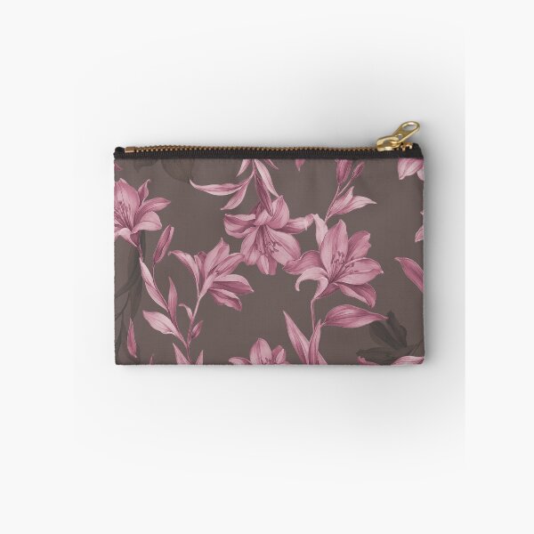 Item preview, Dusty Mauve Lily Pattern designed and sold by imaniko.