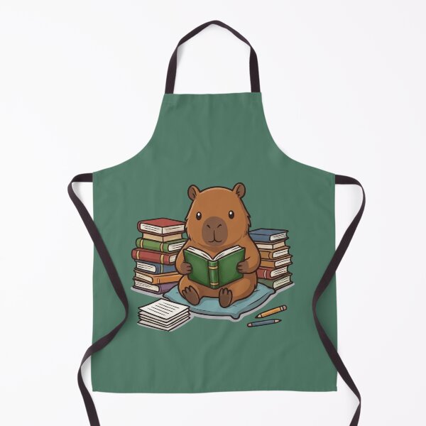 Item preview, School Capybara Reading Books designed and sold by Ivy-Triggs.