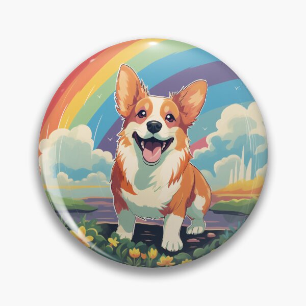 Item preview, Funny Corgi Colorful Rainbow Cute Mom Dad Kids designed and sold by rafaeltto.
