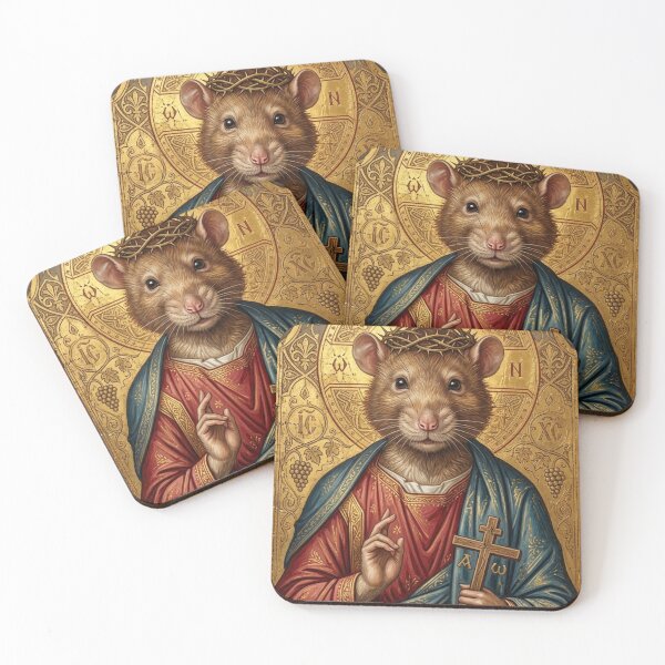 Item preview, Rat Jesus designed and sold by The King's general goods.