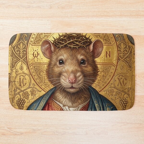 Item preview, Rat Jesus designed and sold by The King's general goods.