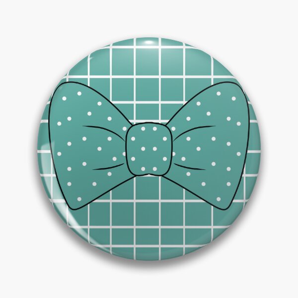 Item preview,  Cute Turquoise Bow Checkered designed and sold by HugSomeNettles.