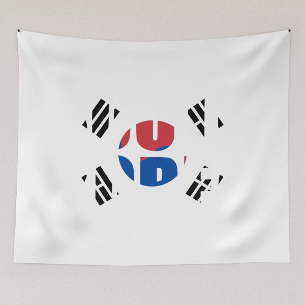Item preview, South Korea Flag KR designed and sold by shitpostee.