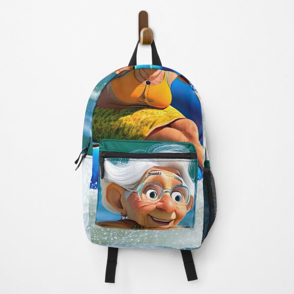 Item preview, Old woman riding a tube surfing designed and sold by Colin Bentham.