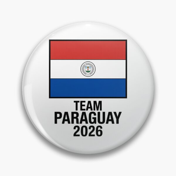 Item preview, Team Paraguay 2026 Soccer Fan T-Shirt V15 designed and sold by DBWStudios.