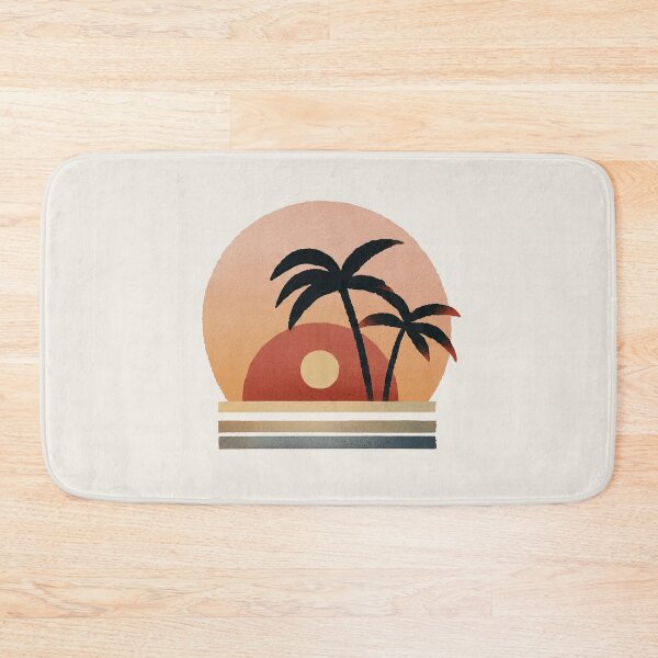 Artikelvorschau, Take Me Somewhere Warm Tropical Sunset Gift For Her entworfen und verkauft von PixelQ.