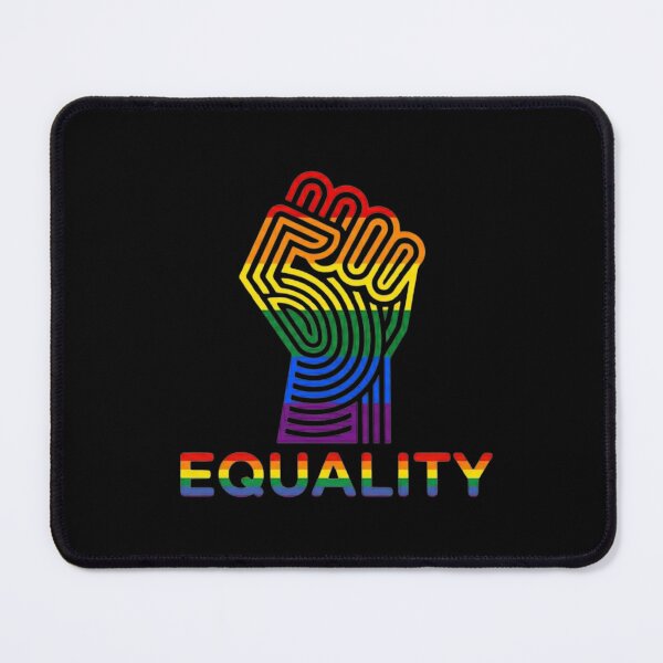 Item preview, Equality – Rainbow Fist LGBTQ+ Pride Power Design designed and sold by CMF DESIGN.