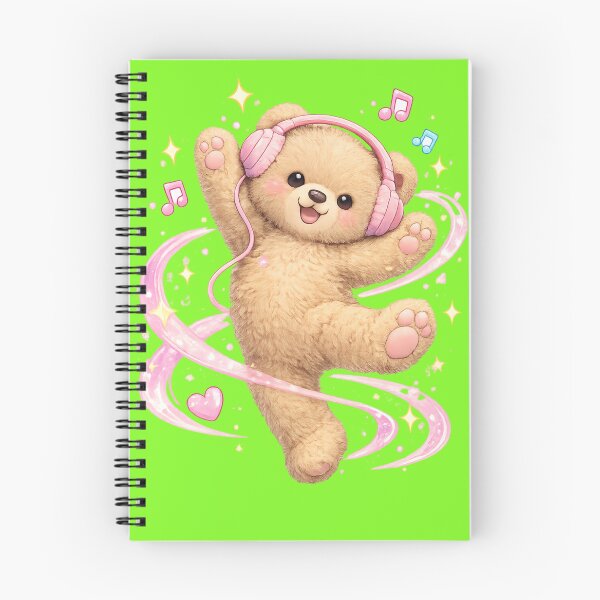 Item preview, Cute dancing teddy designed and sold by StickerBloom-4U.