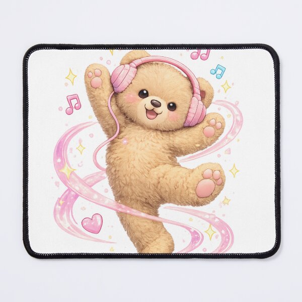 Item preview, Cute dancing teddy designed and sold by StickerBloom-4U.
