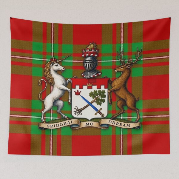 Item preview, MacGregor Arms and Modern Tartan designed and sold by Kirrindy Designs.
