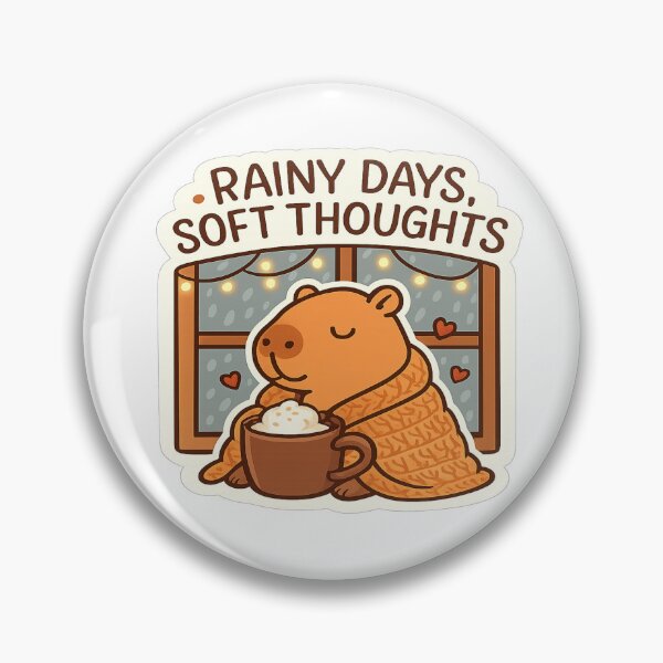 Item preview, Capybara in Rainy Season  designed and sold by RS-Wave.