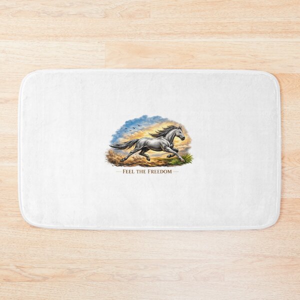 Item preview, Feel the Freedom – Galloping Horse Line Art Design designed and sold by EdgeSphere.