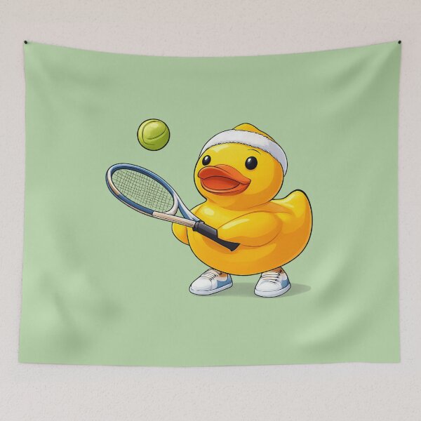 Item preview, Tennis Duck Minimal Sports Logo designed and sold by BROHLine Studio.