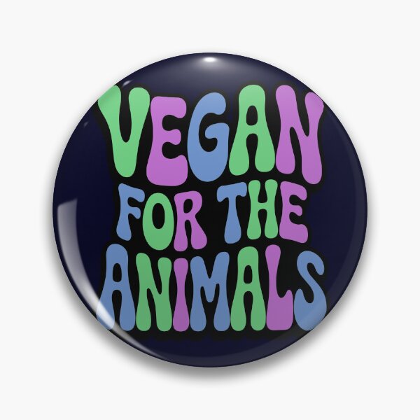Item preview, Vegan For The Animals - Bright and Fun Colours designed and sold by GreenSlate.
