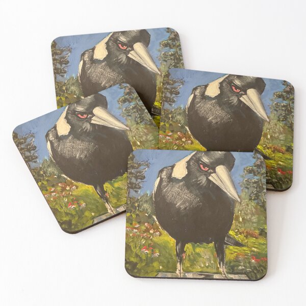 Item preview, magpie designed and sold by Pipsilk.