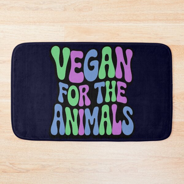 Item preview, Vegan For The Animals - Bright and Fun Colours designed and sold by GreenSlate.