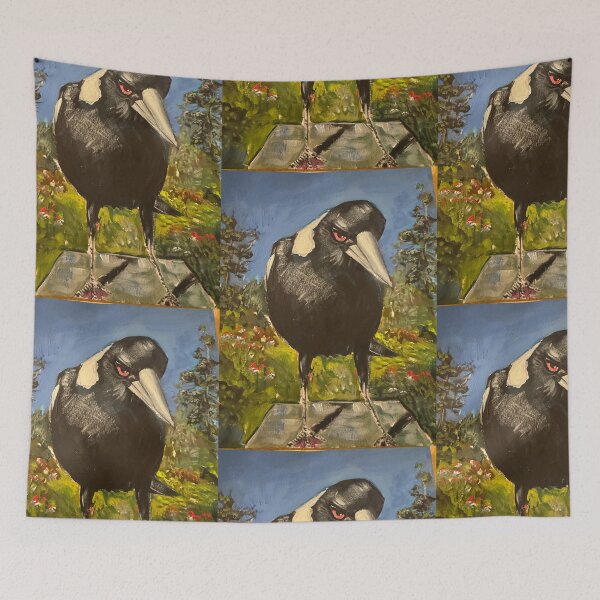Item preview, magpie designed and sold by Pipsilk.