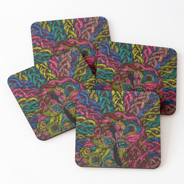 Item preview, El pavo real invisible II designed and sold by Gluecknika.