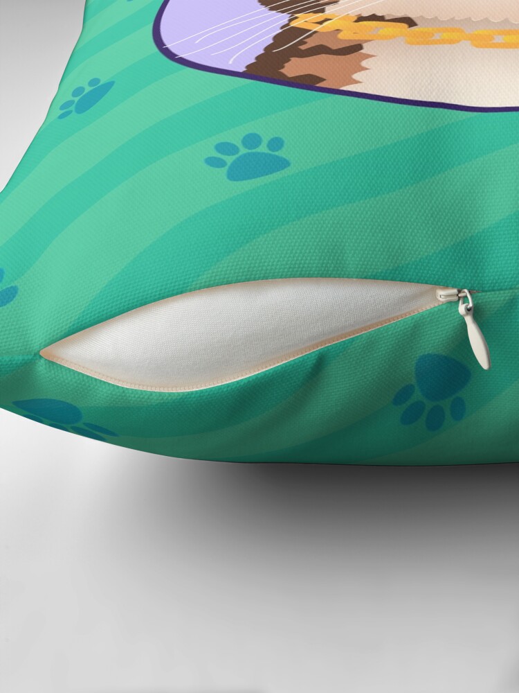 Thumbnail 2 of 4, Pillow, Monty Gotchy - Street designed and sold by puzzlepixel.