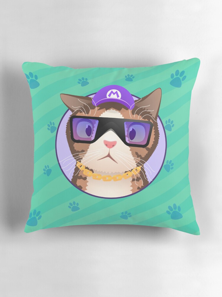 Thumbnail 3 of 4, Pillow, Monty Gotchy - Street designed and sold by puzzlepixel.