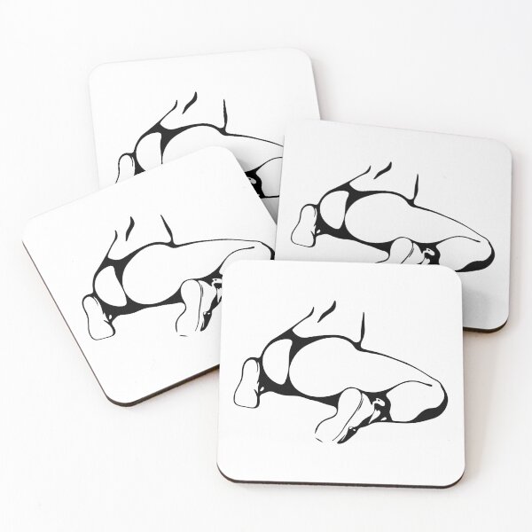 Item preview, Sensual Minimalist Woman Silhouette - Bold Aesthetic Line Art designed and sold by raedattia.