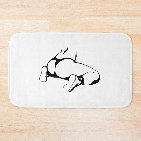 Item preview, Sensual Minimalist Woman Silhouette - Bold Aesthetic Line Art designed and sold by raedattia.