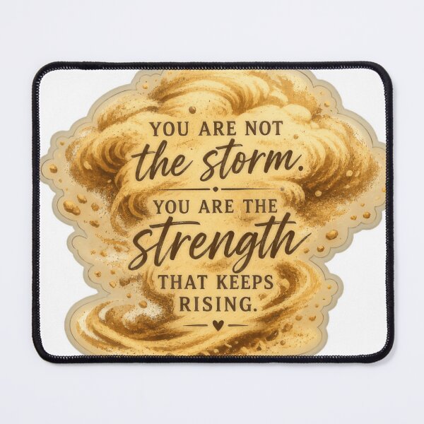 Item preview, ​You Are The Strength Inspirational Quote designed and sold by Sepia soul.