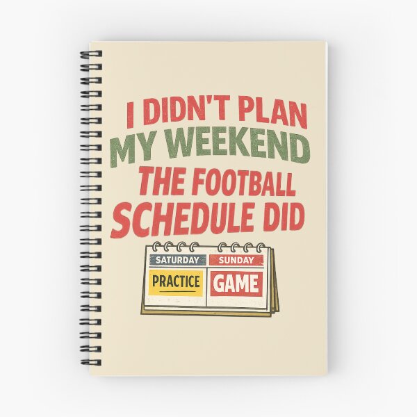Item preview, I Didn't Plan My Weekend Football Schedule Funny Soccer Graphic designed and sold by PunchDrop.