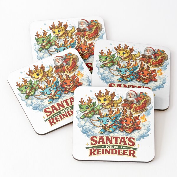 Item preview, Christmas - Santa's New Reindeer designed and sold by ESSClothing.