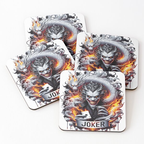 Item preview, Infernal Joker Dragon – Dark Fantasy Card Master Artwork designed and sold by RAYBIL.