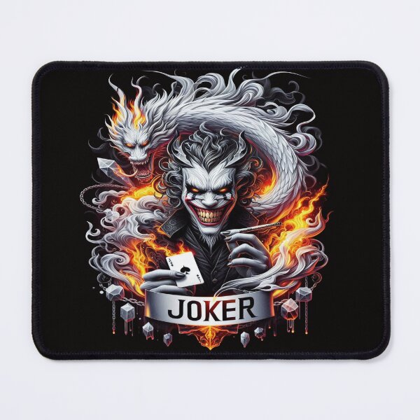 Item preview, Infernal Joker Dragon – Dark Fantasy Card Master Artwork designed and sold by RAYBIL.